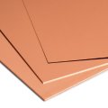 Copper sheets cut to size