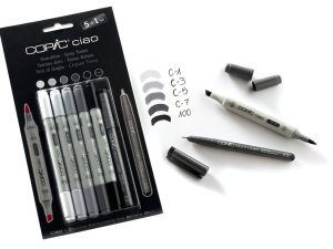 Set di pennarelli Copic Ciao