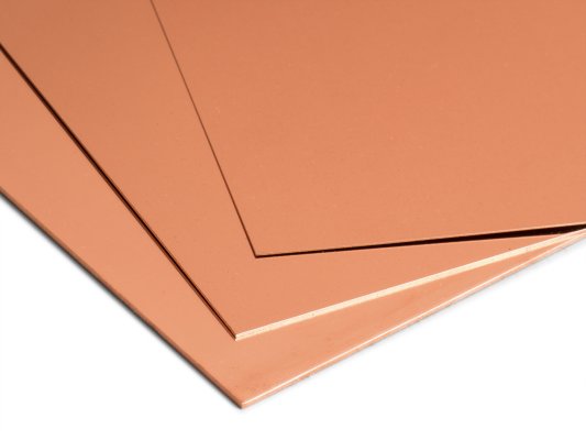Copper sheet cuttings