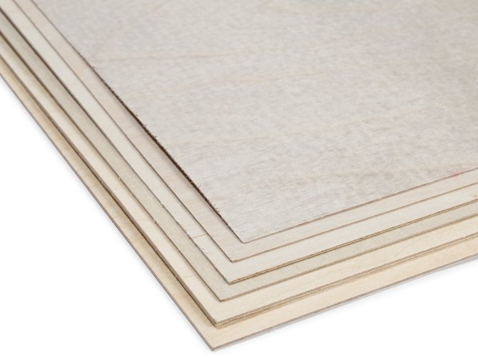 Modellbau mit Holzplatten