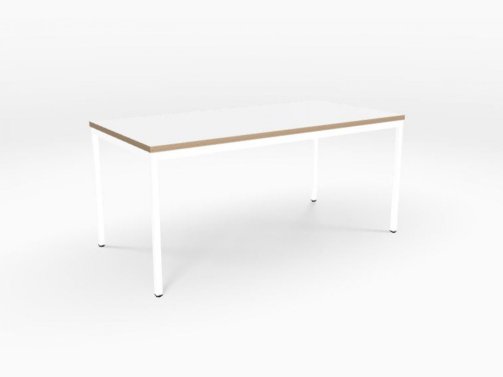 Timelessly stylish: Your office table completely in white