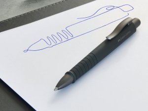 Every stroke is perfect - Faber-Castell ballpoint pens