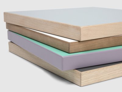 Cantos de madera auténtica o de plástico ABS