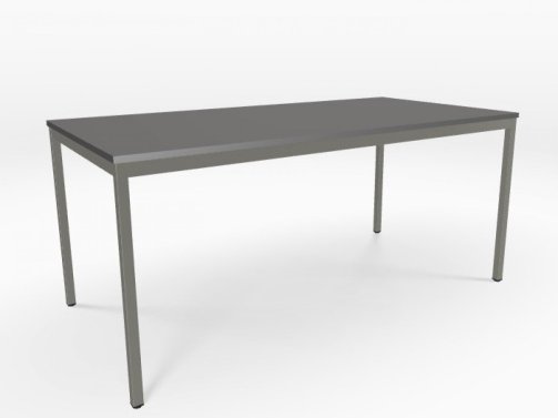 Schreibtisch postmodern in Grau (M-Tisch)
