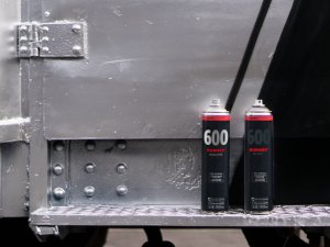 The first Molotow spray can without mixing balls: Burner Chrome
