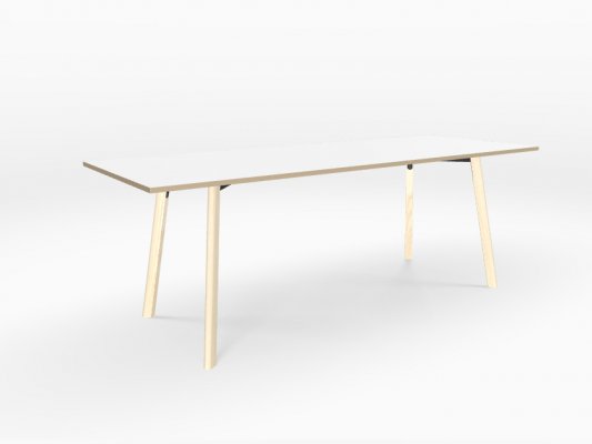 The Y table in white