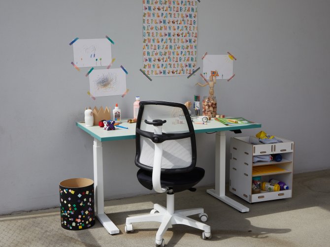 Children's desk and chairs for school starters