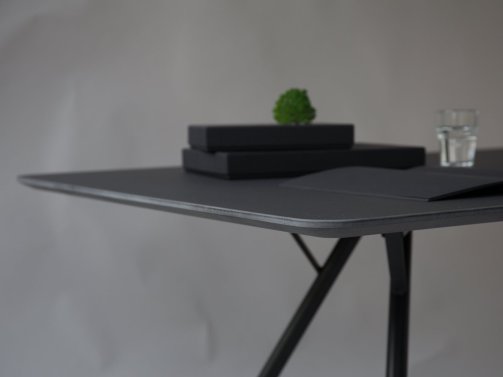 Conference table in black
