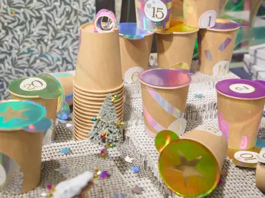 Adventskalender aus dem Becher
