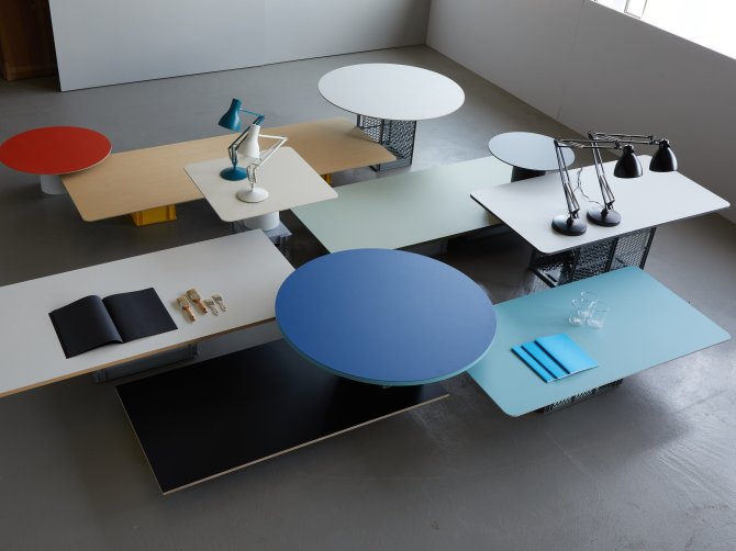 Wide range of table tops