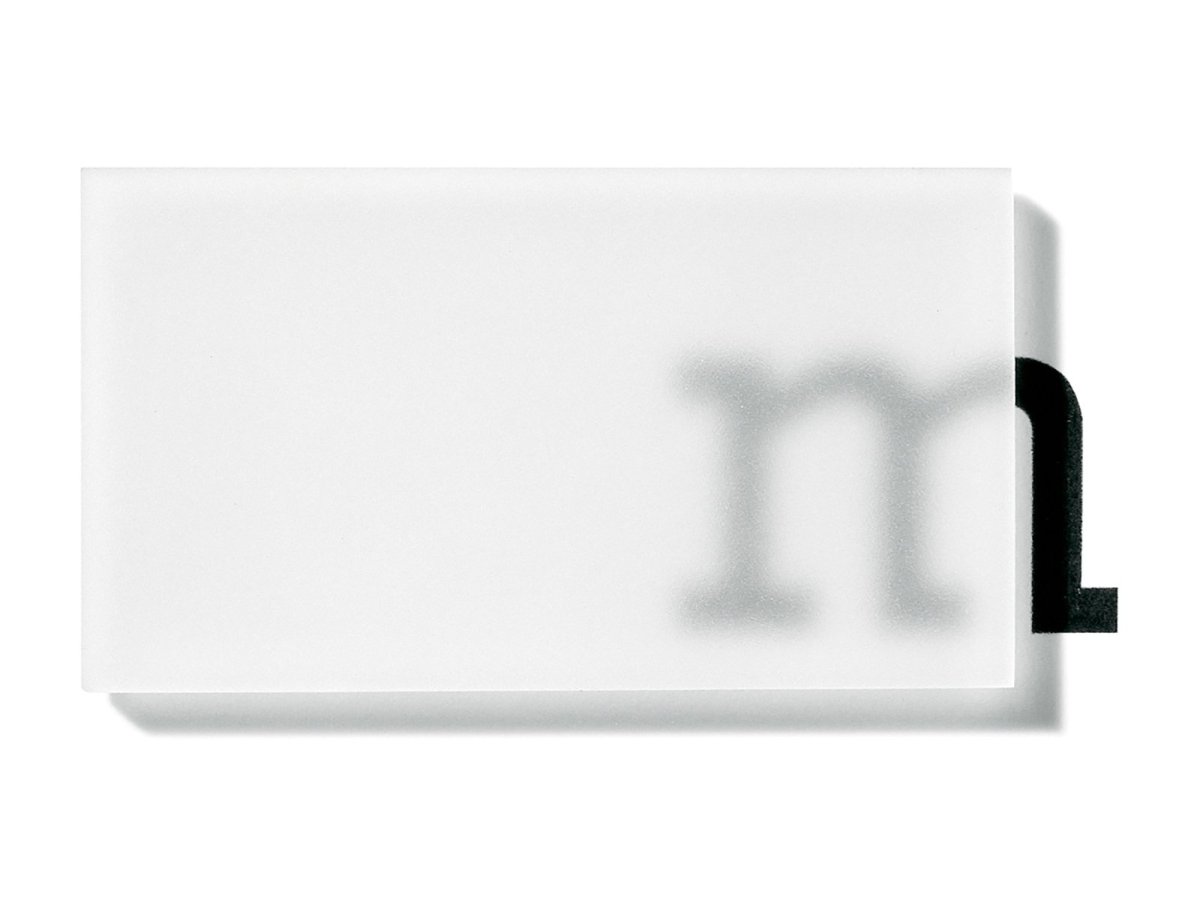Schleiper Plexiglas transparent pointillé - impression blanche - feuille  15x22cm - épaisseur 0,5mm - Schleiper - Catalogue online complet