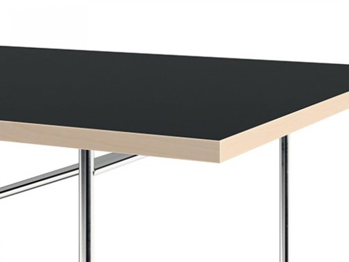 Schwarze E2 Tischplatten