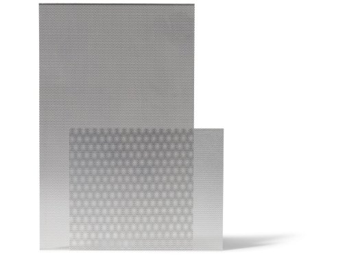 Perforated sheeting cut to size - the basis for your ideas