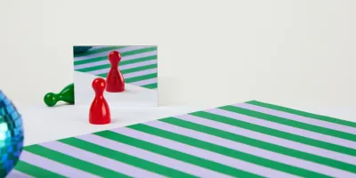 Spiegelnde Materialien