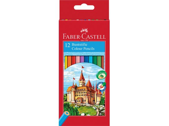 Faber-Castell Farbstift Castle, 12er-Set