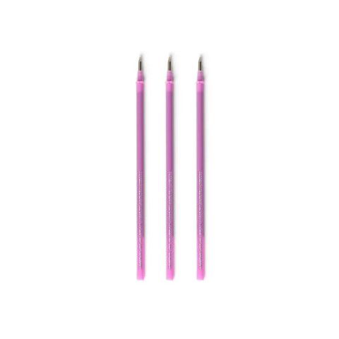Legami gel roller refills Erasable Pen, set 3 pieces, thickness 0.7 mm, purple