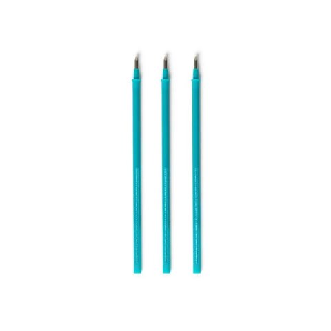 Legami gel roller refills Erasable Pen, set 3 pieces, thickness 0.7 mm, turquoise