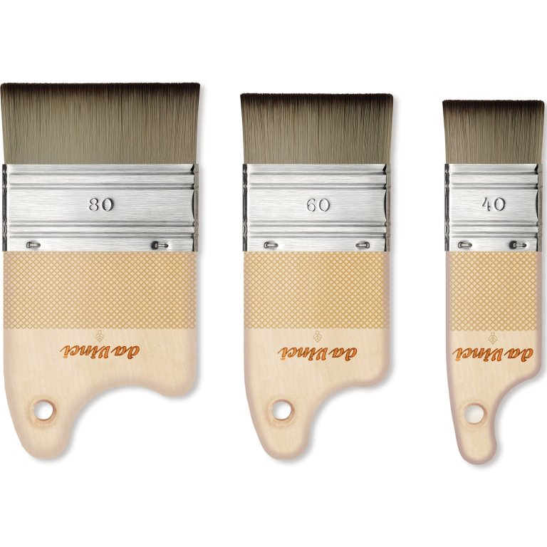 Da Vinci cepillo Paddle Fit Sintético, ancho