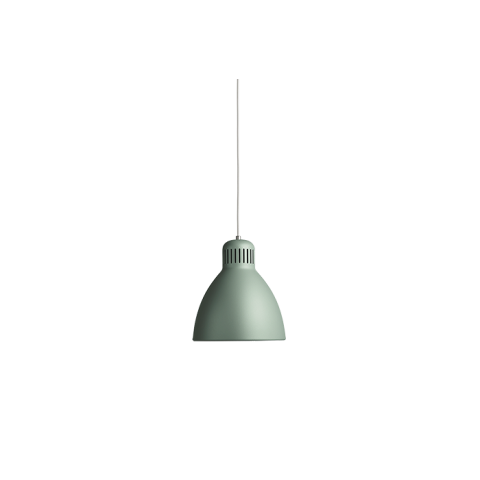 Lampada a sospensione Luxo L-1 P E27/A60, ø280 mm, h=310 mm, Verde Estate
