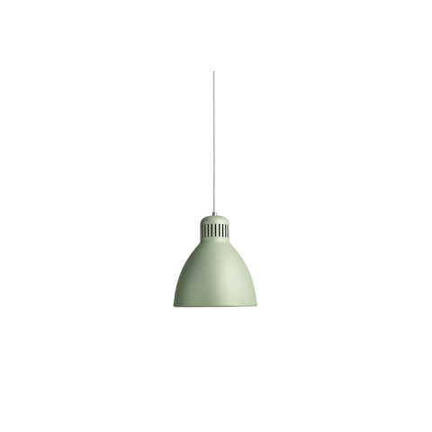 Lampada a sospensione Luxo L-1 P E27/A60, ø380 mm, h=420 mm, Verde brillante