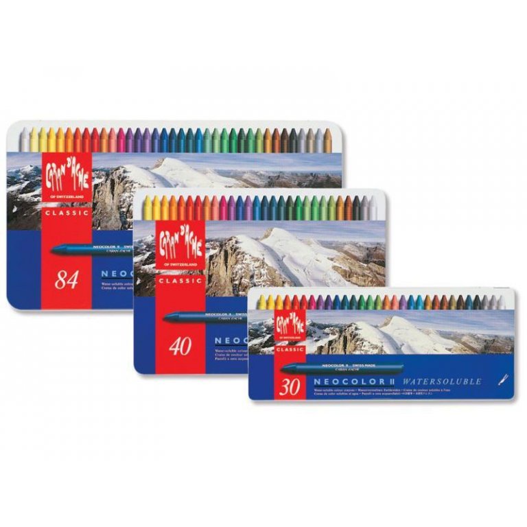 Caran d'Ache Neocolor ll Watersoluble, Set