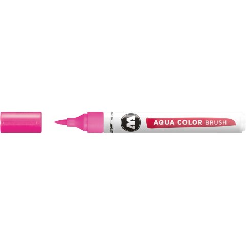 Molotow Aqua Color Brush Marker Punta del pennello, rosa (008)