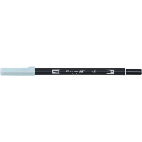Tombow Dual Brush Pen ABT, 2 puntas: Pincel/fino Bolígrafo, azul cielo