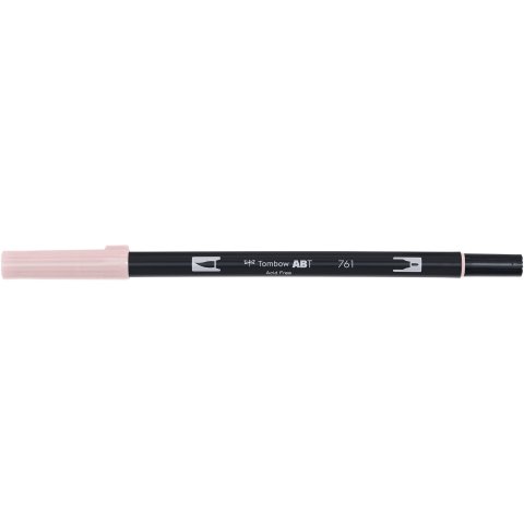 Tombow Dual Brush Pen ABT, 2 tips: Brush/Fine pen, carnation