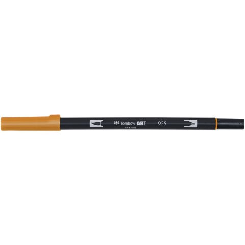 Tombow Dual Brush Pen ABT, 2 puntas: Pincel/fino Bolígrafo, escarlata
