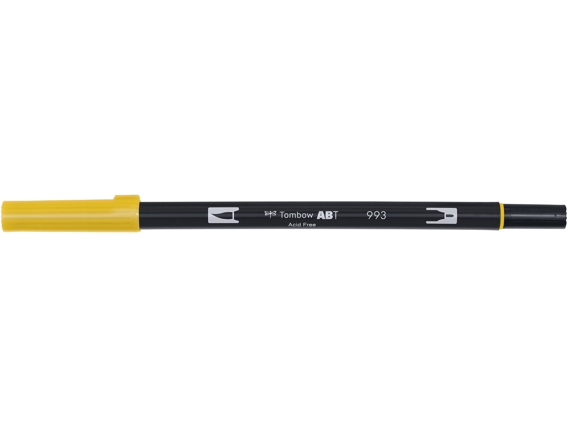 2 Spitzen Pinselstift Tombow ABT Dual Brush Pen gold ochre 