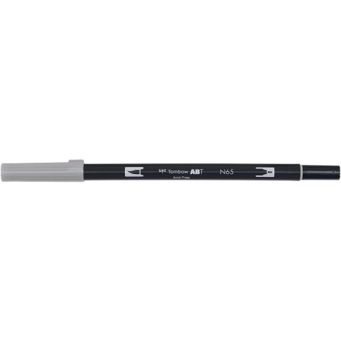 Tombow Dual Brush Pen ABT, 2 punte: Pennello/fine Penna, grigio freddo 5