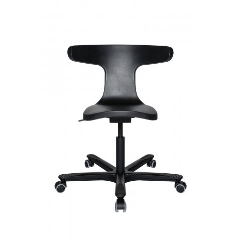 Wagner Office swivel chair W-ork low 450-620 x 400 x 370 mm, seat shell black