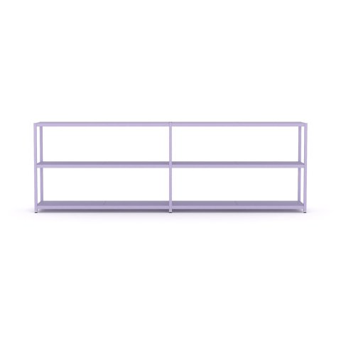 Modulor shelf M5.3 785x2375x400mm, ice purple, RAL design 300 80 15, FS