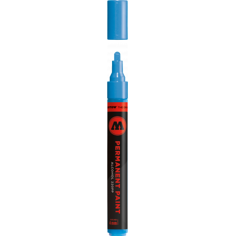 Molotow Permanent Paint Marker 220PP Strichstärke 4 mm, schockblau mittel (162)