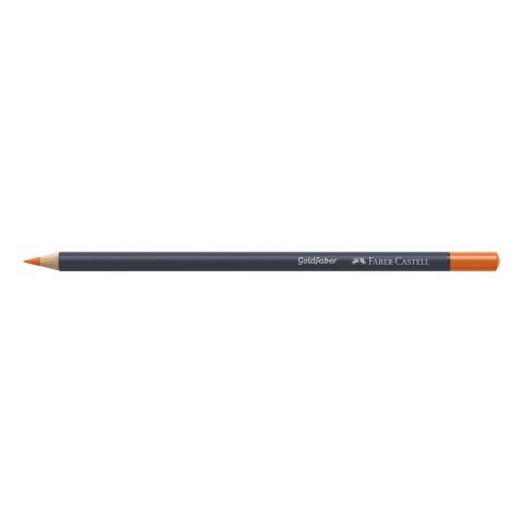 Faber-Castell Goldfaber colored pencil Nr. 115, dark cadmium orange