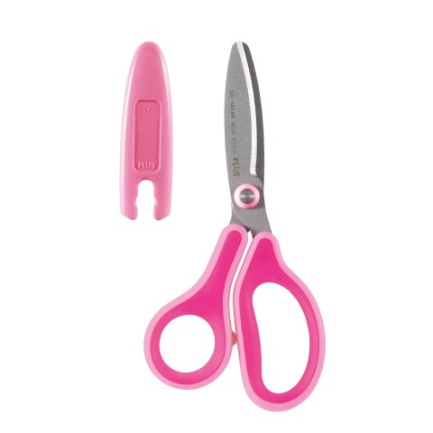Plus tijeras Fitcut Curve Kids Diestro, l = 145 mm, rosa