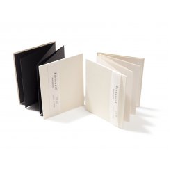 Bindewerk Foto Leporello Leineneinband Hochformat