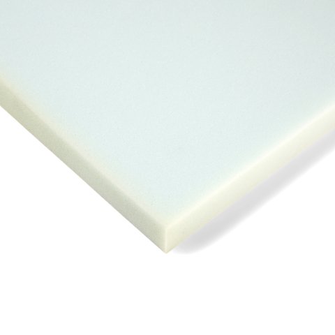 PU soft foam 35/55 30 x 400 x 600 mm, white/beige