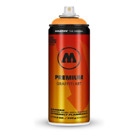 Pintura en spray Molotov Premium, neón Lata 400 ml, naranja neón (233)