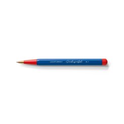 Leuchtturm biros twist grip Bauhaus Edt. Combinación de colores azul real (eje)/rojo