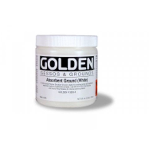 Golden Fondo acrilico assorbente del primer dorato Bottiglia di plastica 237 ml, bianco (3555)
