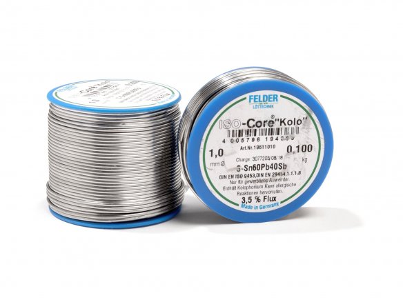 Campos Soldadura Cable de soldadura blanda "KOLO" S-Sn60Pb40Sb