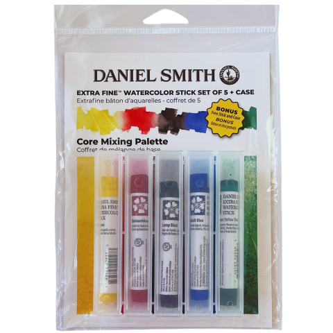 Daniel Smith Aquarellfarbe Watercolour Stick, Set 5 x 12 ml, Creative Mixing