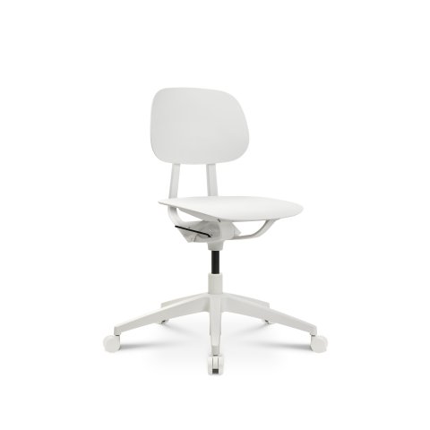 Wagner swivel chair S1 430-550 x 420 x 410 mm, white