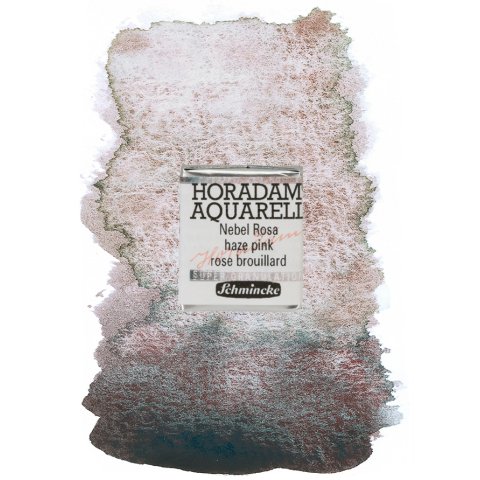Schmincke Aquarellfarbe Horadam Super Granulation 1/2 Napf, Nebel Rosa (966)