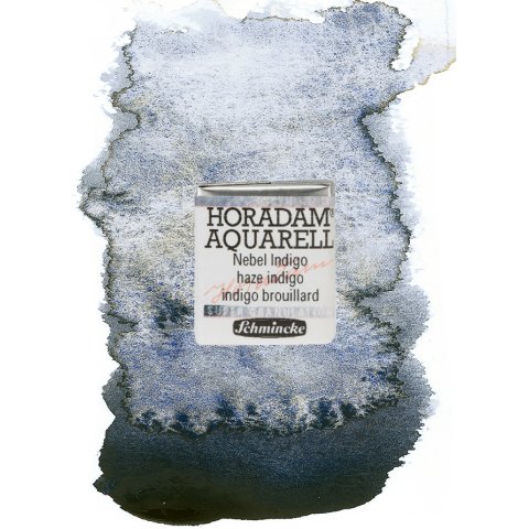 Schmincke Acquerello Horadam Super Granulazione 1/2 ciotola, nebbia indaco (968)