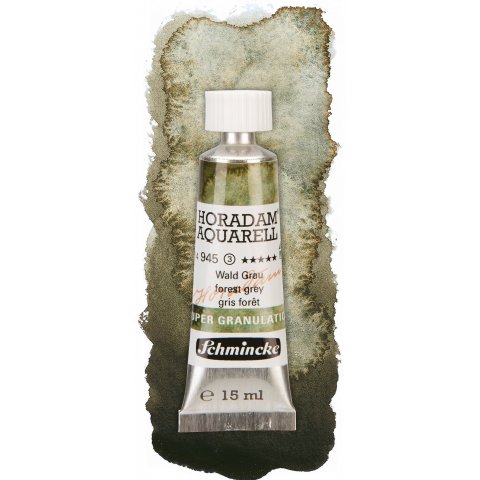 Schmincke Watercolor Horadam Super Granulation Tube 15 ml, Forest Gray (945)