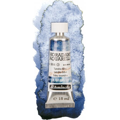 Schmincke Acquerello Horadam Super Granulazione tubo 15 ml, blu tundra (984)