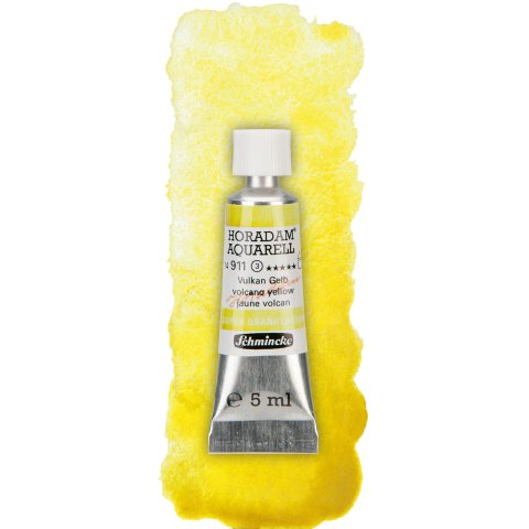 Schmincke Watercolor Horadam Super Granulation Tube 5 ml, volcano yellow (911)