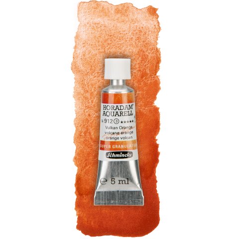 Schmincke Watercolor Horadam Super Granulation Tube 5 ml, volcano orange (912)